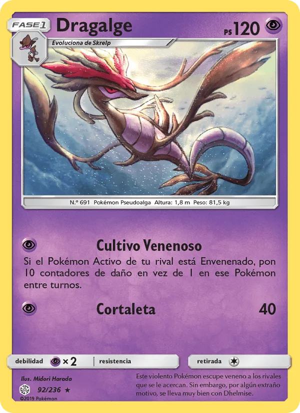 Dragalge · Eclipse Cósmico 92/236