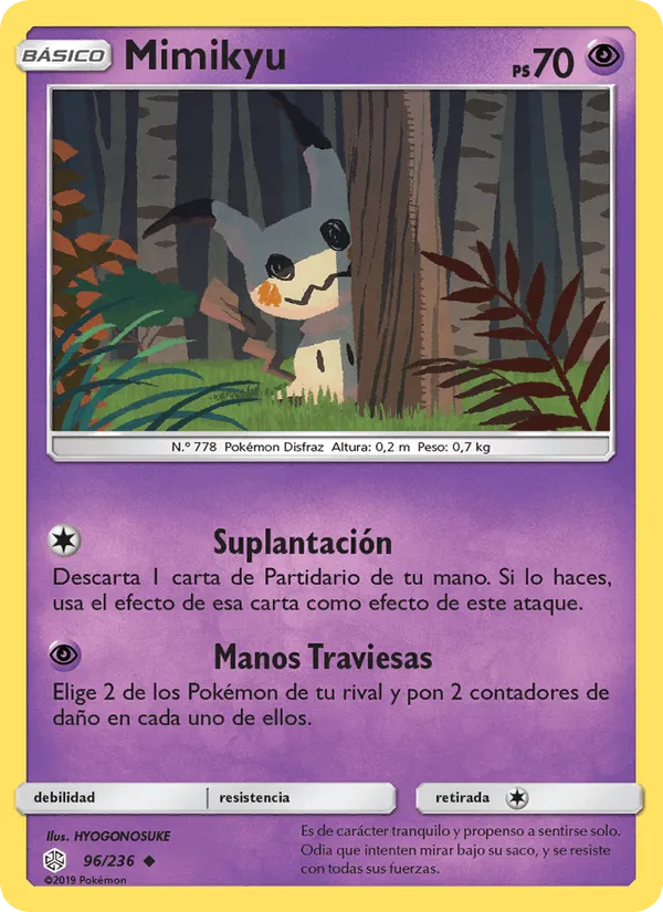 Mimikyu · Eclipse Cósmico 96/236