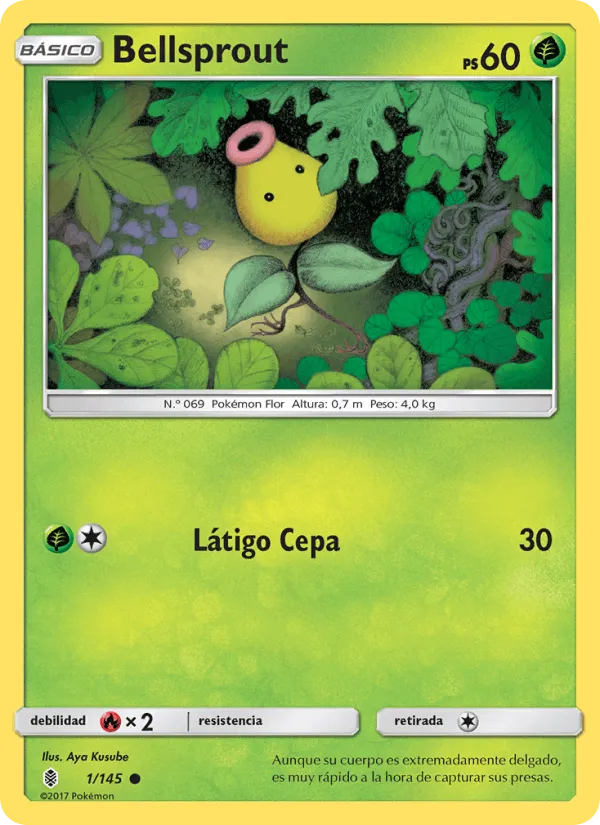 Bellsprout · Albor de Guadianes 1/145