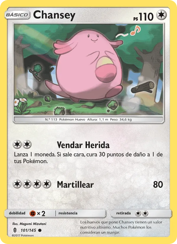Chansey · Albor de Guadianes 101/145