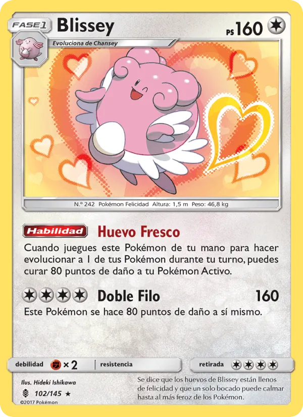 Blissey · Albor de Guadianes 102/145