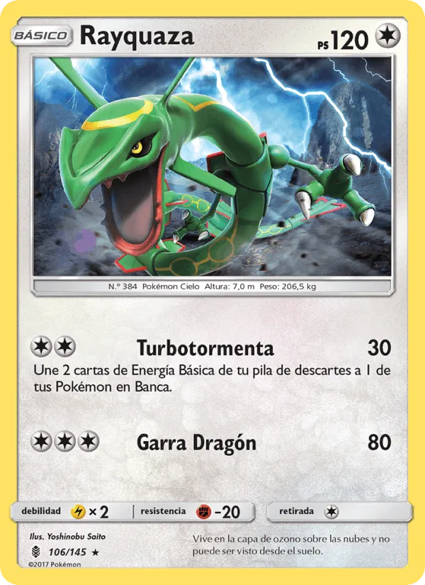 Rayquaza · Albor de Guadianes 106/145