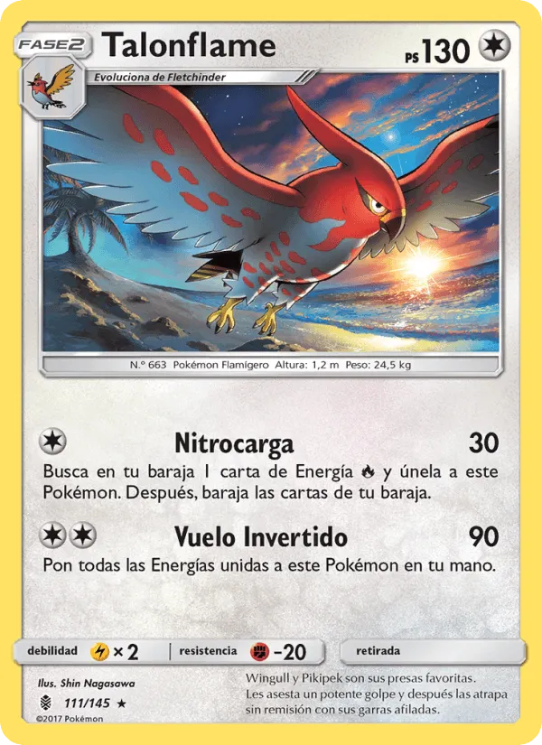 Talonflame · Albor de Guadianes 111/145