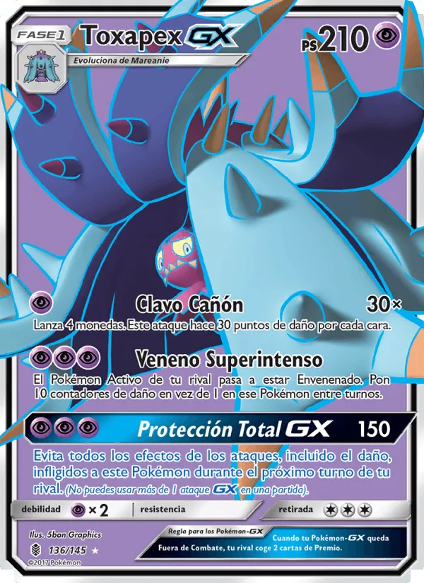Toxapex GX · Albor de Guadianes 136/145