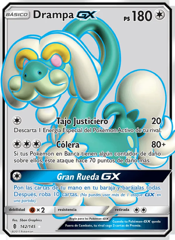 Drampa GX · Albor de Guadianes 142/145