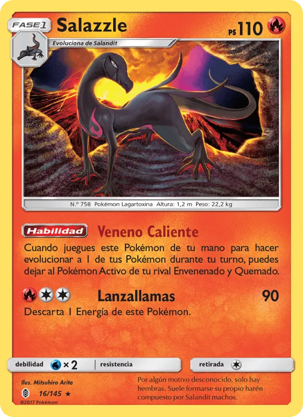 Salazzle · Albor de Guadianes 16/145