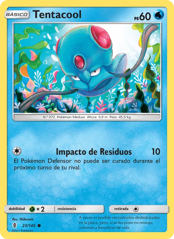 Tentacool · Albor de Guadianes 23/145