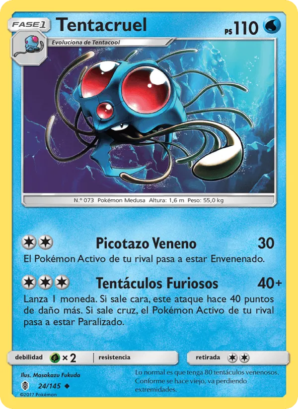 Tentacruel · Albor de Guadianes 24/145