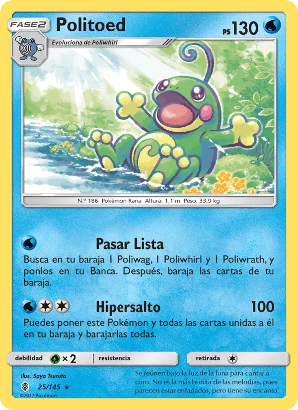Politoed · Albor de Guadianes 25/145