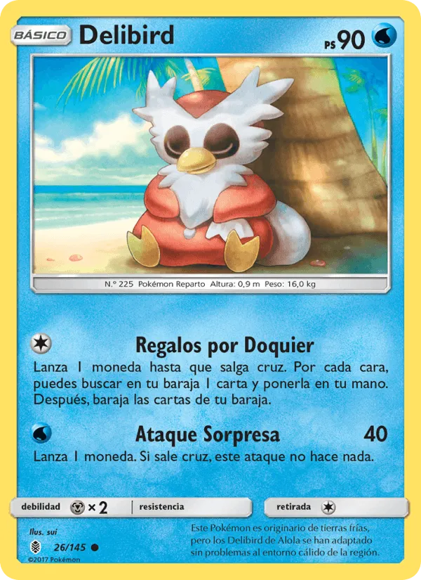 Delibird · Albor de Guadianes 26/145