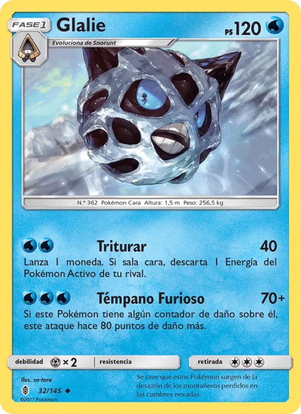 Glalie · Albor de Guadianes 32/145