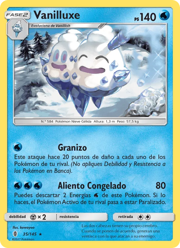 Vanilluxe · Albor de Guadianes 35/145