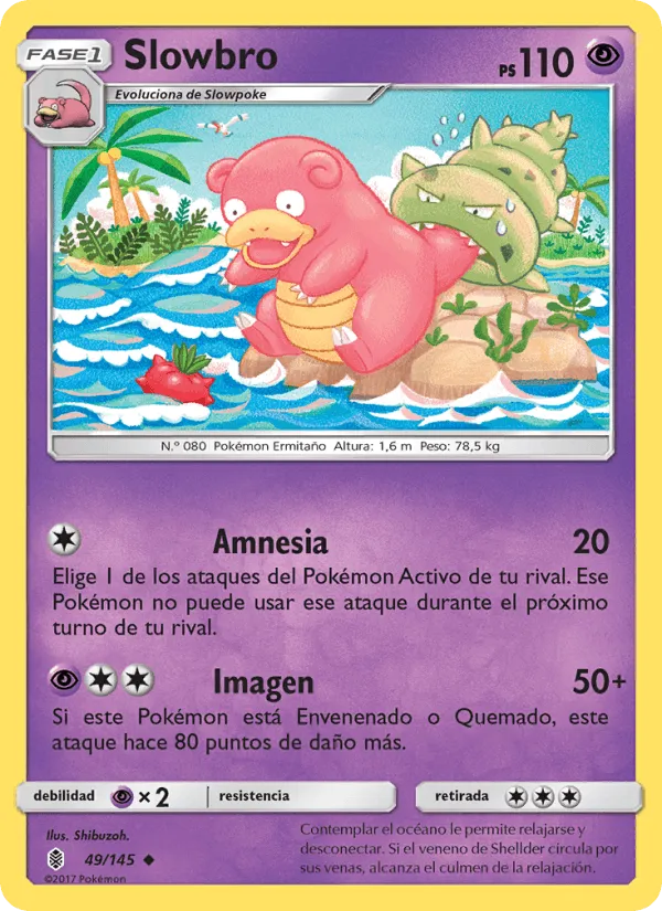 Slowbro · Albor de Guadianes 49/145