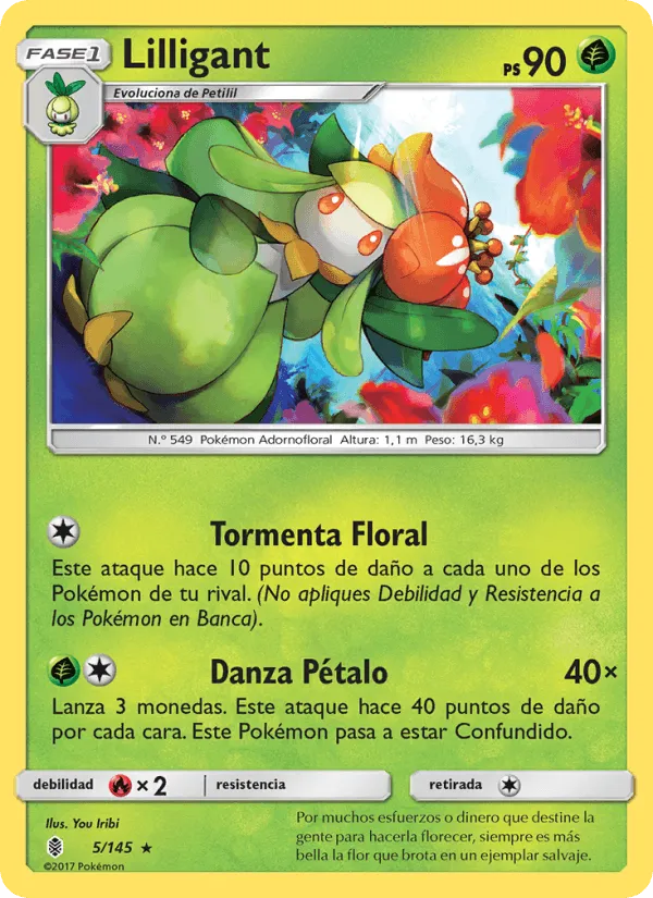 Lilligant · Albor de Guadianes 5/145
