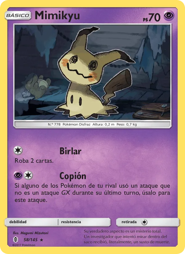 Mimikyu · Albor de Guadianes 58/145