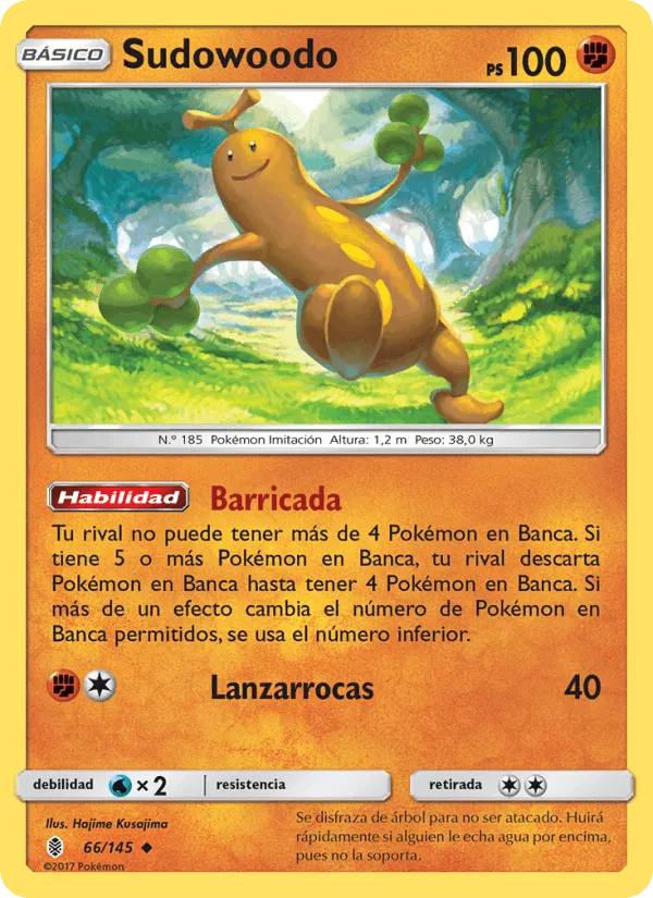 Sudowoodo · Albor de Guadianes 66/145