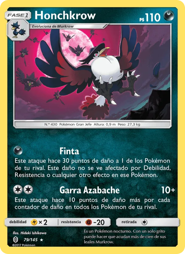 Honchkrow · Albor de Guadianes 79/145