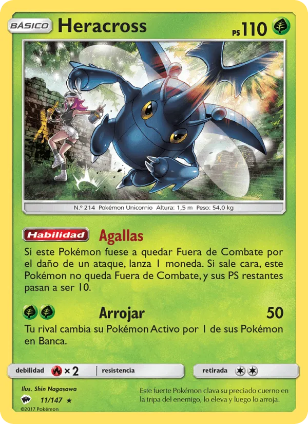 Heracross · Sombras Ardientes 11/147