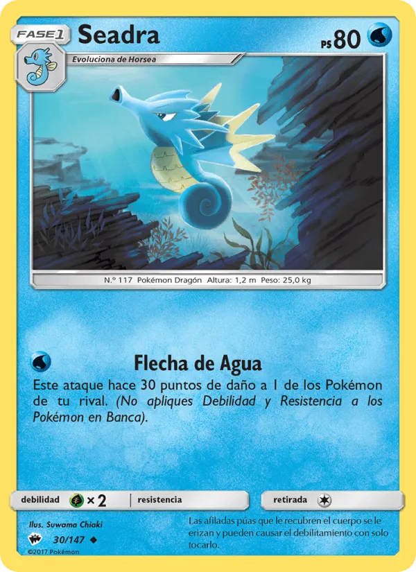 Seadra · Sombras Ardientes 30/147