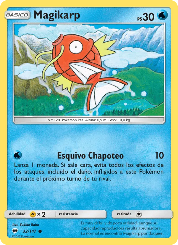 Magikarp · Sombras Ardientes 32/147