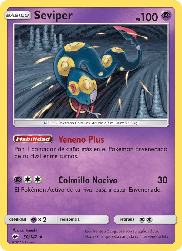 Seviper · Sombras Ardientes 50/147