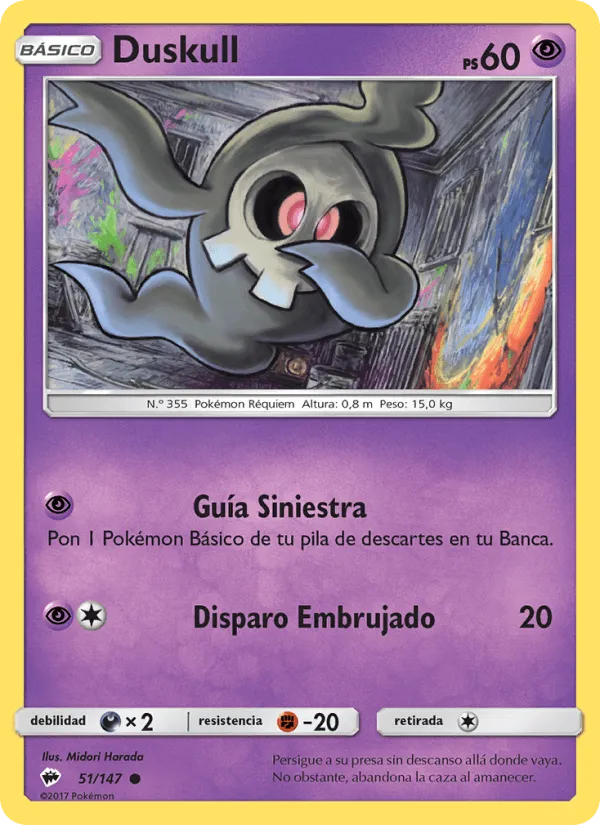 Duskull · Sombras Ardientes 51/147
