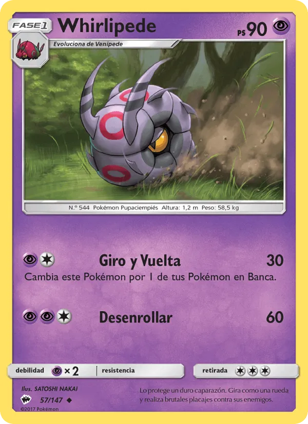Whirlipede · Sombras Ardientes 57/147
