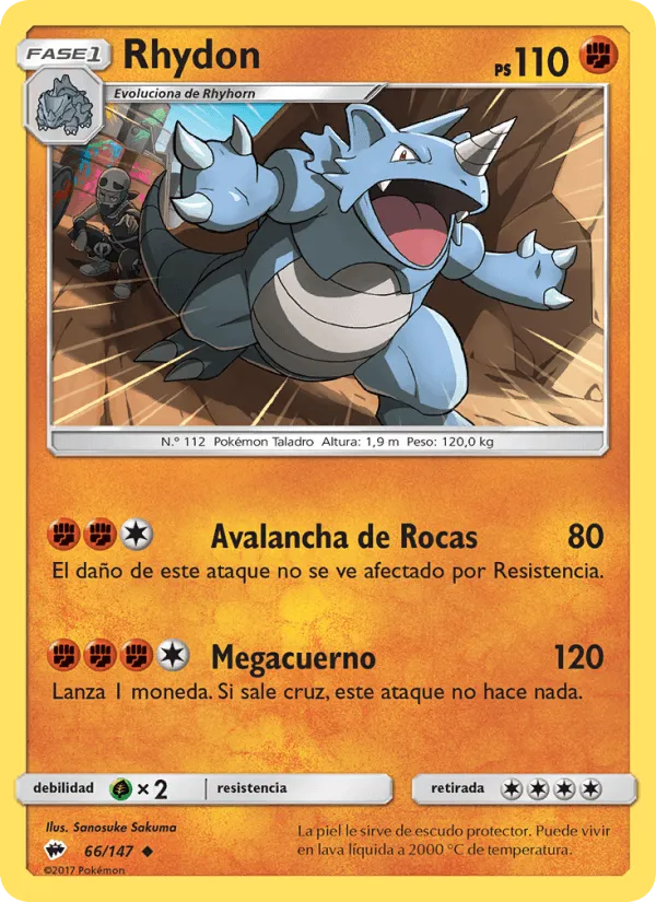 Rhydon · Sombras Ardientes 66/147