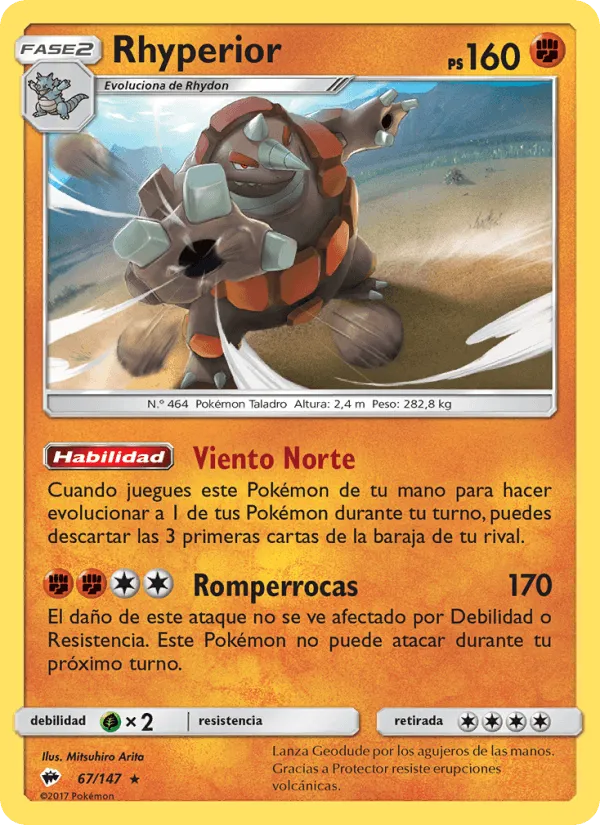 Rhyperior · Sombras Ardientes 67/147
