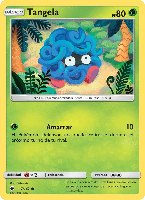 Tangela · Sombras Ardientes 7/147
