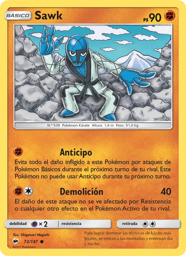 Sawk · Sombras Ardientes 72/147