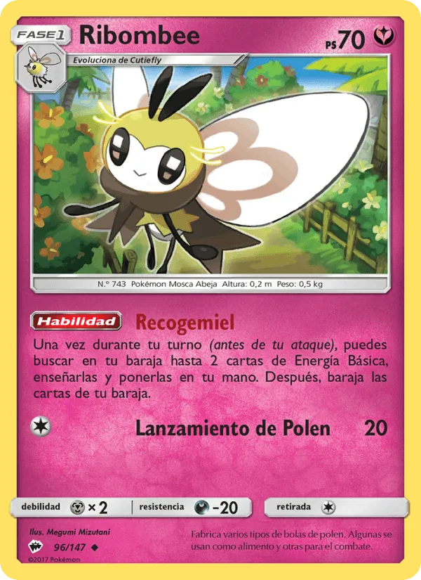 Ribombee · Sombras Ardientes 96/147