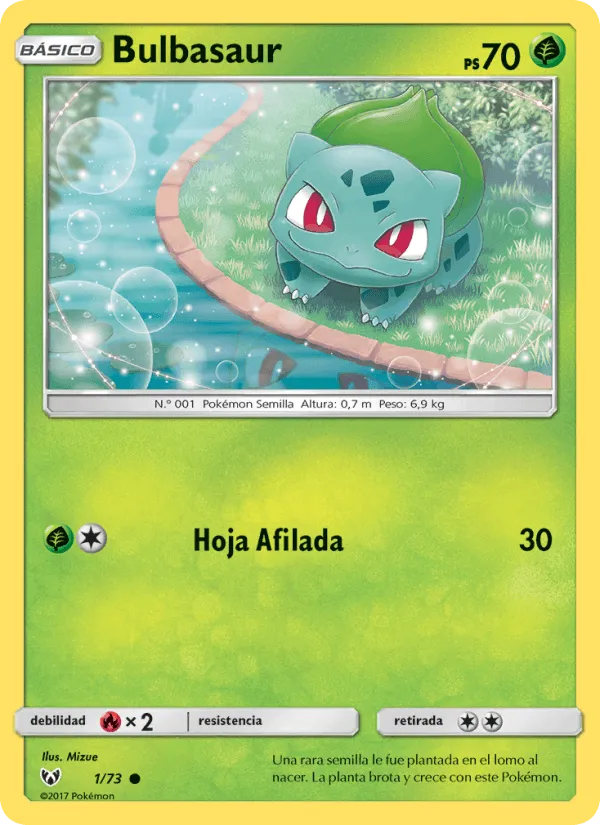 Bulbasaur · Leyendas Luminosas 1/73