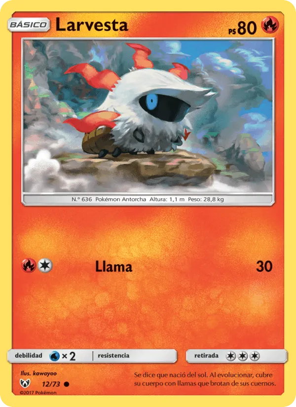 Larvesta · Leyendas Luminosas 12/73