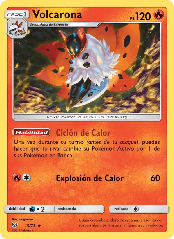 Volcarona · Leyendas Luminosas 13/73