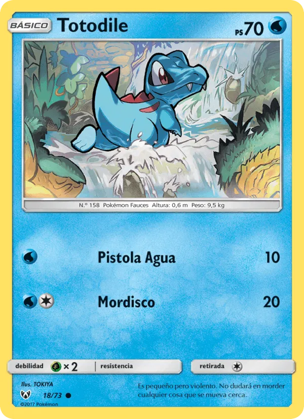 Totodile · Leyendas Luminosas 18/73