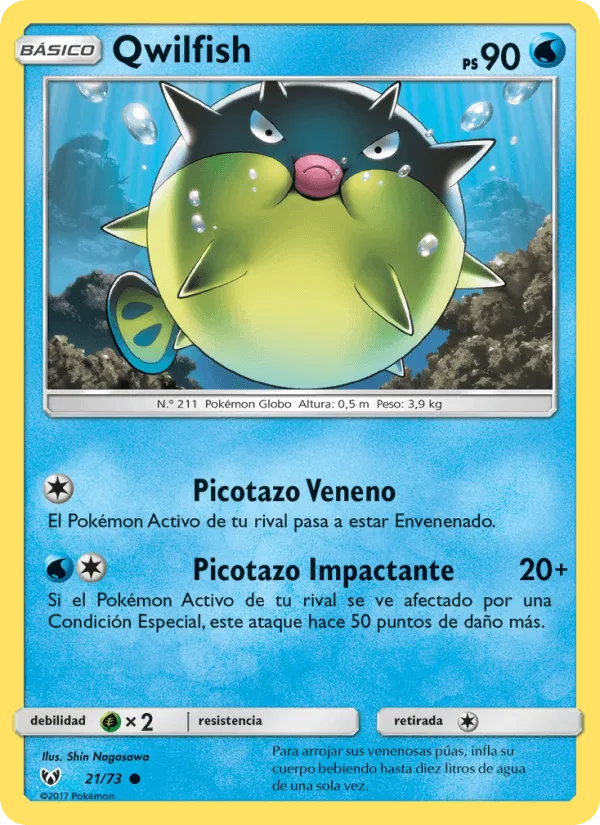 Qwilfish · Leyendas Luminosas 21/73