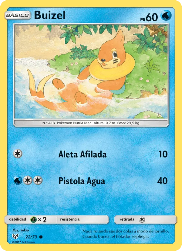 Buizel · Leyendas Luminosas 22/73