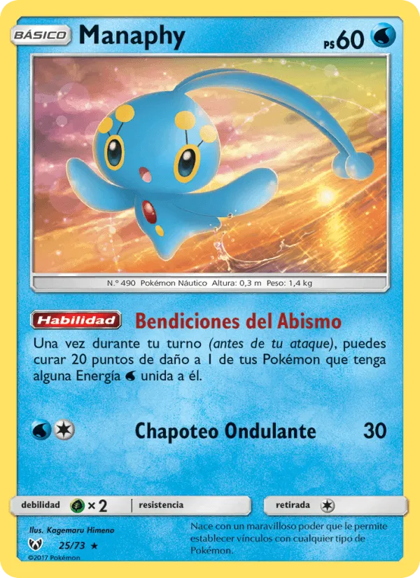 Manaphy · Leyendas Luminosas 25/73