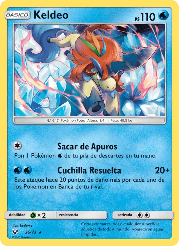 Keldeo · Leyendas Luminosas 26/73