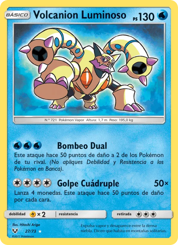 Volcanion Luminoso · Leyendas Luminosas 27/73