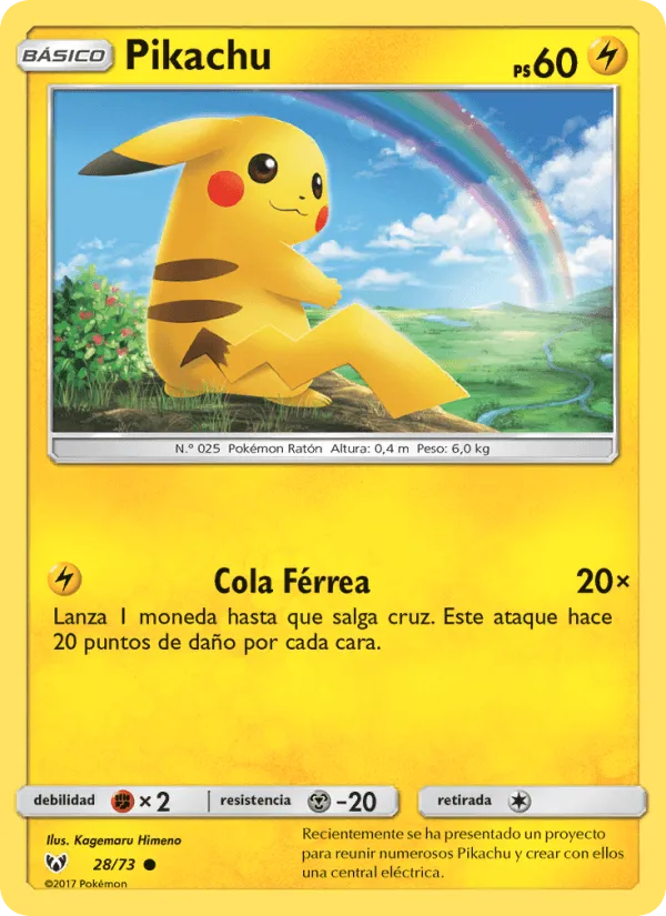 Pikachu · Leyendas Luminosas 28/73