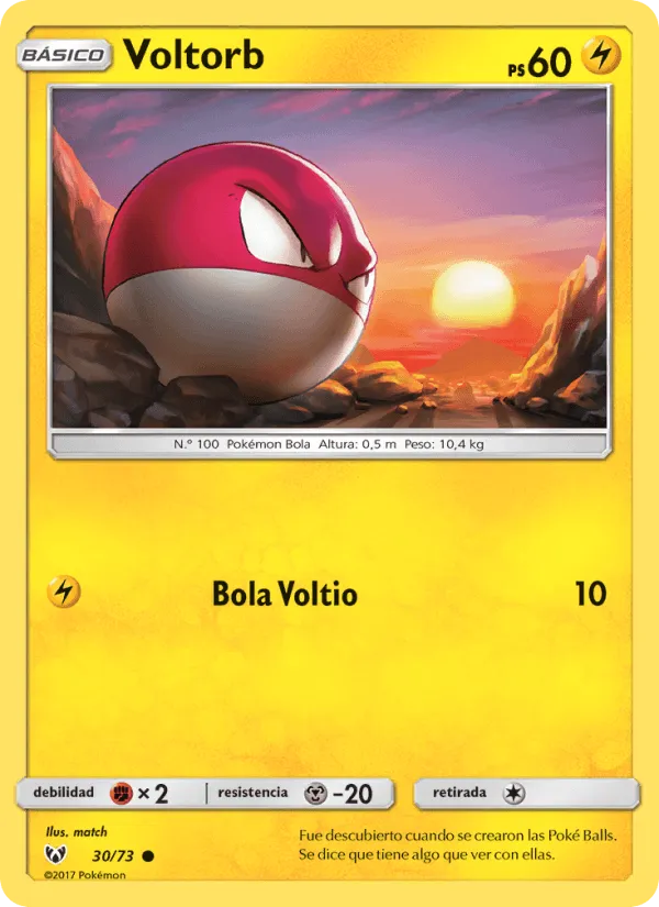Voltorb · Leyendas Luminosas 30/73