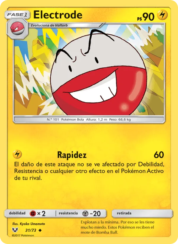 Electrode · Leyendas Luminosas 31/73