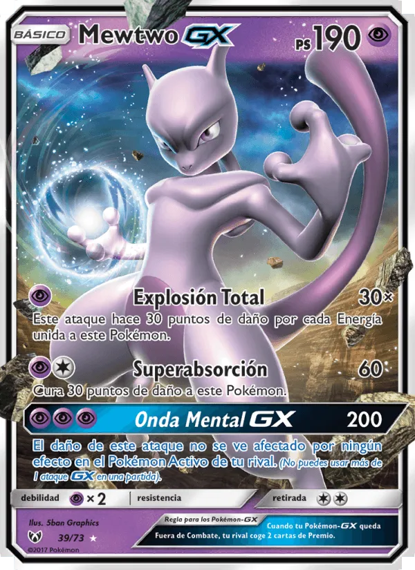 Mewtwo GX · Leyendas Luminosas 39/73
