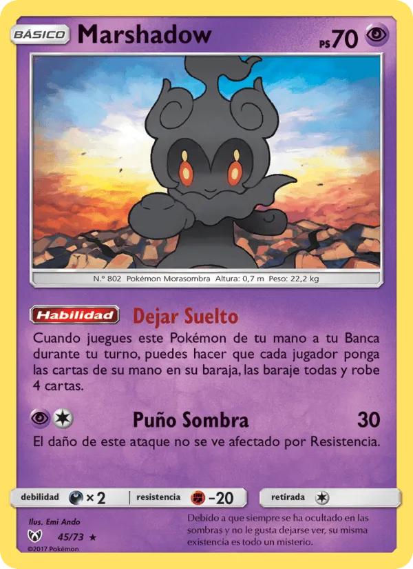 Marshadow · Leyendas Luminosas 45/73
