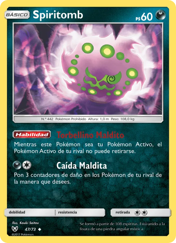 Spiritomb · Leyendas Luminosas 47/73