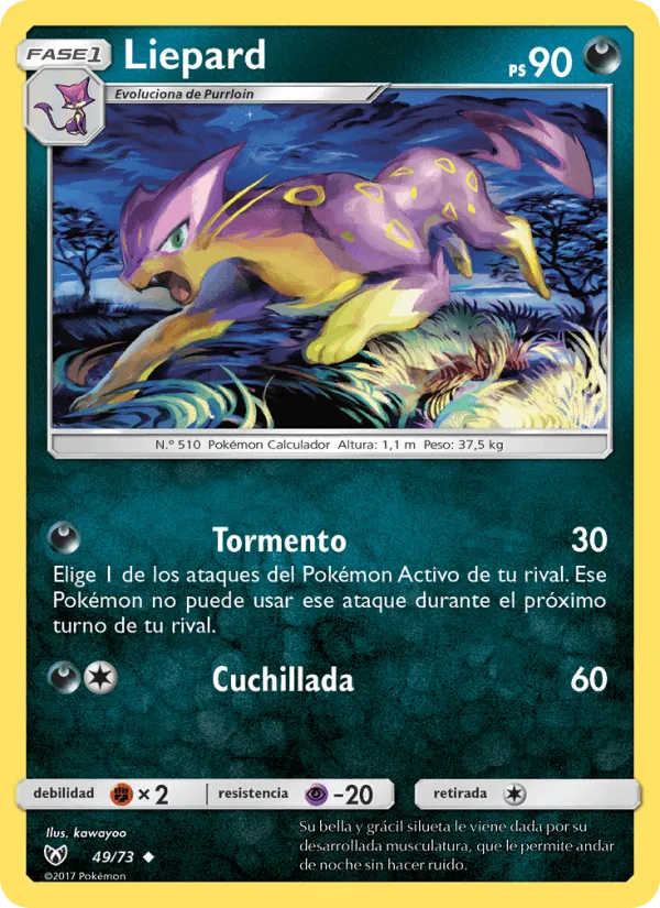 Liepard · Leyendas Luminosas 49/73