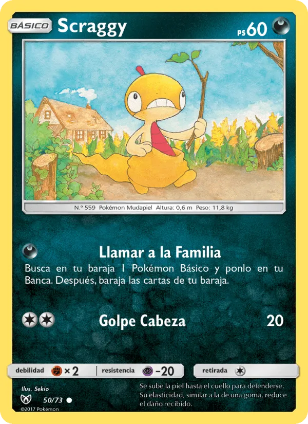 Scraggy · Leyendas Luminosas 50/73