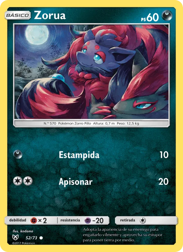 Zorua · Leyendas Luminosas 52/73
